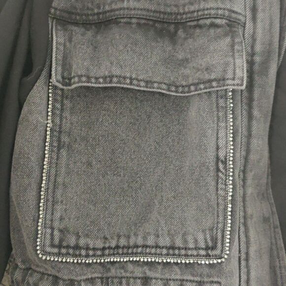 NWOT Desigual 2 in 1 jacket with hood - Picture 4 of 8